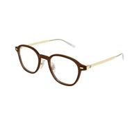 Montblanc - Optical Frame - Homme - Accessoires - Brun - Taille: 50 MM