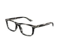 Montblanc - Rectangular Optical Frame - Homme - Accessoires - Gris - Taille: 57 MM