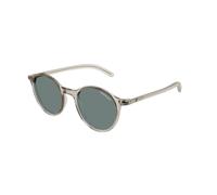 Montblanc - Vert Beige Lunettes de soleil Modèle Mb0324S - Homme - Accessoires - Beige - Taille: 49 MM