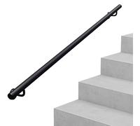 Monté au mur pour intérieur et extérieur Garde-corps pour plus de sécurité et de soutien. Design moderne, facile à installer