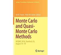 Monte Carlo And Quasi-Monte Carlo Methods