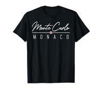 Monte Carlo Monaco Chemise pour femmes, hommes, filles et garçons T-Shirt