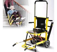 Monte-escalier électrique portable pour fauteuil roulant pour handicapés et personnes âgées, élévateur mobile pour escaliers hauts et bas avec capacité de 160 kg