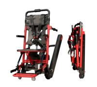 Monte-Escalier Électrique pour Fauteuils Roulants, Aide À La Montée D'escaliers pour Fauteuils Roulants, Jusqu'à 160 Kg avec Chenille en Caoutchouc, Alliage D'aluminium 10A