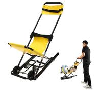 Monte-Escalier Portable, Fauteuil Roulant, Chaise d'Escalier Pliable et Manuelle en Aluminium - Capacité 159 kg - Pour Personnes Âgées et Handicapées - 90 x 54 x 156 cm