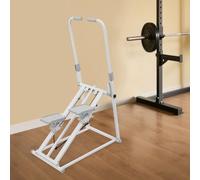 Monte-escalier réglable - Appareil de fitness pour la maison - Appareil de sport portable - Marchepied d'escalier pliable - Main courante réglable et 3 niveaux d'inclinaison réglable - Pour les salles