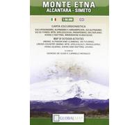 Monte Etna, Alcantara, Simeto. Carta escursionistica 1:50.000