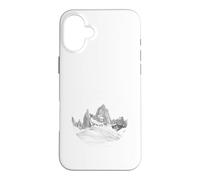 Monte-Ligne Fitz Roy El Chaltén Argentine Coque pour iPhone 16 Plus