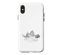 Monte-Ligne Fitz Roy El Chaltén Argentine Coque pour iPhone X/XS