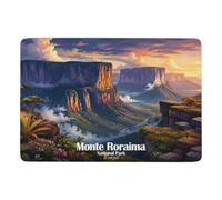 Monte Roraima National Park Brazil Tapis 150 x 100 cm, Doux et Antidérapant | Ambiance d'hiver : Tapis de salon à poils courts, avec dos à points PVC antidérapants; pour chambre d'amis et coin lecture
