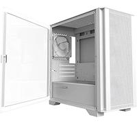 Montech Boîtier Micro-ATX Air 100 Lite – minimaliste, ventilateurs silencieux, panneau vitré – Blanc