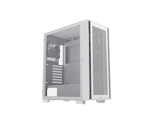 Montech AIR 1000 LITE Blanc - Boîtier PC Midi Tower ATX/micro ATX/Mini-ITX - 2x120mm avant, 1x120mm arrière - USB 3.2 Gen 1 - Vitre trempée