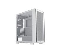 Montech AIR 1000 LITE Blanc - Boîtier PC Midi Tower ATX / Micro ATX / Mini-ITX, 3 ventilateurs 120mm, Baies 2x3.5" 4x2.5", USB 3.2 Gen 1
