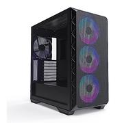 Montech AIR 903 MAX, boîtier E-ATX Mid Tower, débit d'air élevé, 3 ventilateurs ARGB PWM de 140 mm et 1 ventilateur PWM de 140 mm pré-installés, panneau latéral en verre trempé, avant en maille, type