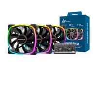 Montech AX120 PWM 120x120x25 ventilateurs de boîtier RGB