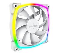MONTECH AX120 PWM ARGB Ventilateur pour PC blanc (l x H x P) 120 x 120 x 25 mm
