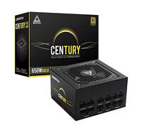 Montech Century Bloc d'alimentation entièrement modulaire certifié 80 Plus Gold 650 W, taille ATX compacte, ventilateur FDB Premium, condensateurs japonais complets, compoents haute performance