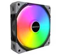 Montech E28 ARGB Boitier PC Ventilateur 12 cm Noir 3 pièces