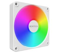 Montech GF120 V2 ARGB Boitier PC Module de ventilation 12 cm Blanc