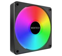 Montech GF120 V2 ARGB Boitier PC Module de ventilation 12 cm Noir