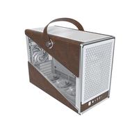 Montech Boîtier mini-tour Heritage 30 Pro mATX/mITX Verre trempé USB 3.2 Gen 1 Blanc