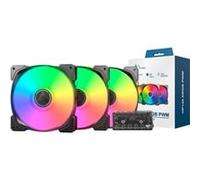 Montech HP140 PWM ARGB Ventilateur, 3 Pack