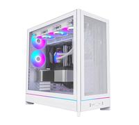 Montech HS01 PC-Geh?use, Midi-Tower, ATX, aRGB, Tempered Glass - wei?