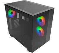 Montech Boîtier PC KING 65 PRO – Midi-Tower ATX, ARGB, verre trempé – Noir