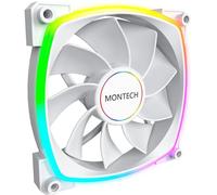 Montech Ventilateur pour PC RX140 PWM ARGB Reverse 140 mm Blanc 140x140x25 mm