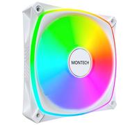 Montech RX120 PRO Boitier PC Ventilateur 12 cm Blanc