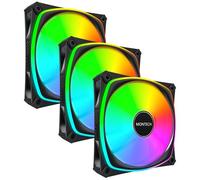 Montech RX120 PRO Boitier PC Ventilateur 12 cm Blanc 3 pièces