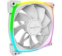 Montech RX120 PWM Boitier PC Ventilateur 12 cm Blanc 1 pièce(s)