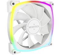MONTECH RX120 PWM ARGB Ventilateur pour PC blanc, gris (l x H x P) 120 x 120 x 25 mm