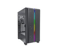 Montech SKY ONE LITE - Boîtier PC Midi Tower Noir - micro ATX/Mini-ITX - 2x120mm avant, 1x120mm arrière - USB 3.2 Gen 1/Gen 2 Type-A/Type-C - Acier/Verre Trempé