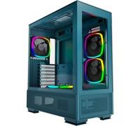 Montech Boîtier PC SKY TWO Moyen Tour ATX RGB Panneaux vitrés Bleu