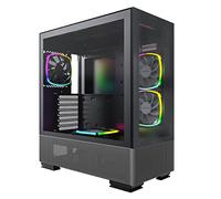 Montech Boîtier PC SKY TWO Midi-Tower 4 ventilateurs ARGB Noir