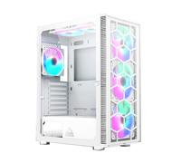 MONTECH X3 Glass Midi-Tower RGB Tempered - weiß - Midi/Minitower - ATX