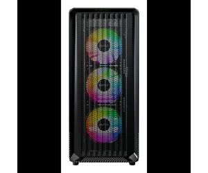 Montech X5 Midi Tower Noir - Boîtier PC ATX/EATX/microATX/Mini-ITX, 3x140mm avant, 1x120mm arrière, USB 3.2 Gen 1/Gen 2 Type-A/Type-C, RGB