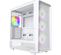 Montech X5 PC-Gehäuse, Midi-Tower, ATX, ARGB - weiß Boîtier, Boîtier PC, Boîtier gaming blanc