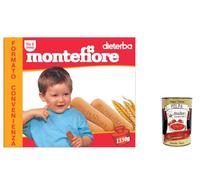 Wasa Original Lot de 3 crackers avec 100 % farine de seigle, tranches croustillantes avec farine de seigle entier, riches en fibres, 275 g + boîte italienne Gourmet Polpa di Pomodoro 400 g