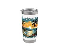 Montego Bay Jamaïque Vacances Design Gobelet isotherme en acier inoxydable double paroi