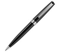 Montegrappa Armonia ISA1RBAC Stylo à bille en résine et acier inoxydable Noir 13,8 cm