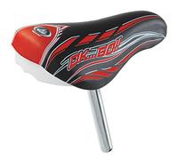MONTEGRAPPA Selle M.Grappa 12/14 OK GO Noir/Rouge C/Canal 22 MM
