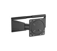 monTEK Support mural ultra fin pour TV de 23 à 43" jusqu'à 45 kg - Support mural pivotant et extensible - VESA max. 200 x 200 mm