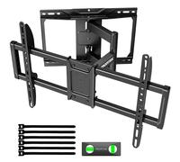 monTEK Support TV Mural 37 à 84",VESA 600x400mm Max,Charge Max 50kg