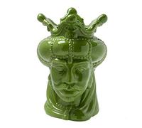 Montemaggi Teste di moro Vases en porcelaine en forme de têtes de Maures de style sicilien