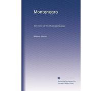 Montenegro the crime of the Peace conference. 1