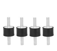 monter l'amortisseur Supports d'isolateur de vibrations en caoutchouc M6 4 pièces, amortisseurs Anti-Vibration de Type avec support Anti-Vibration M6 X 18mm boulons d'amortisseur ( Color : M6 25x30mm