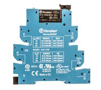 Monter les relais d'interface Finder 39.11.0.024.0060 - rail DIN, 24 V AC/DC