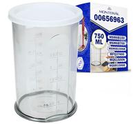 MONTERAL Bol Doseur avec Couvercle pour Mixeur Plongeant 750 ML avec Le Code Original 00656963 656963 pour Bosch pour Siemens
